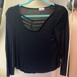 Women’s top with cut outs